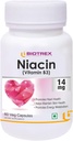 普通升降机Niacin 14mg 维生素B3与Inositol 50mg 补充剂 - 60 Veg Capsules, Nautral