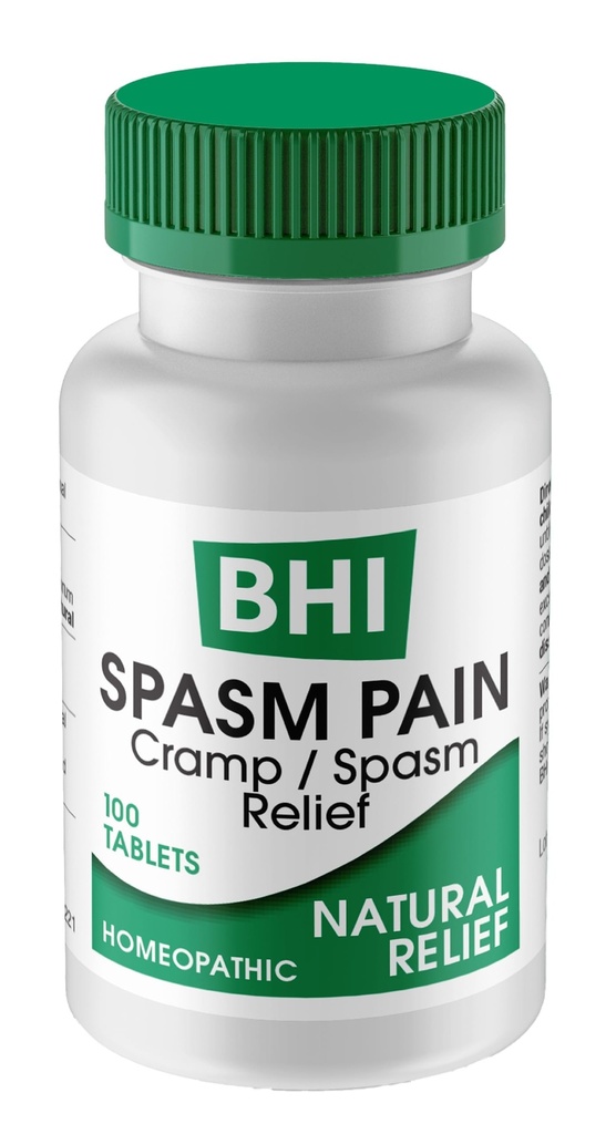 BHI Spasm 自然放松器对月经结扎、布洛廷、Aches和肌肉结扎器的救济 5 活跃的Homopathic Informements 天然 Soothe 整个身体对妇女不适——100块