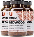 UMZU 红木硝酸奶促进剂,3-Month Supplement – Nitry Oxide 补充维生素C,大蒜和马栗 – 支持健康流通,血液流动,能源,Stamina和每日生命力
