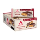 Atkins 巧克力花生酱蛋白蛋白肉条,高纤维,16g蛋白,低糖,3g Net Carb, 低碳, Keto 友好, 12 Counter