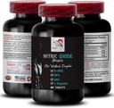 A-AKG - NITRIC OXIDE BOSTER - 男子氧化氮补充剂,锻炼能量,泵动力,健身配方,耐力配方,性能重点,能量混合,动力增压 1瓶60片