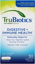 TruBiotics Daily Probiotic, 30 Capsules - Gluten Free, Soy Free Digestive + 男女免疫健康支助补编(新视).