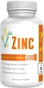 AlcheVita Zinc 50mg – 高生物脆弱性 – 基本轨迹矿物 – 对免疫支持,骨骼,皮肤和肌肉支持的补充