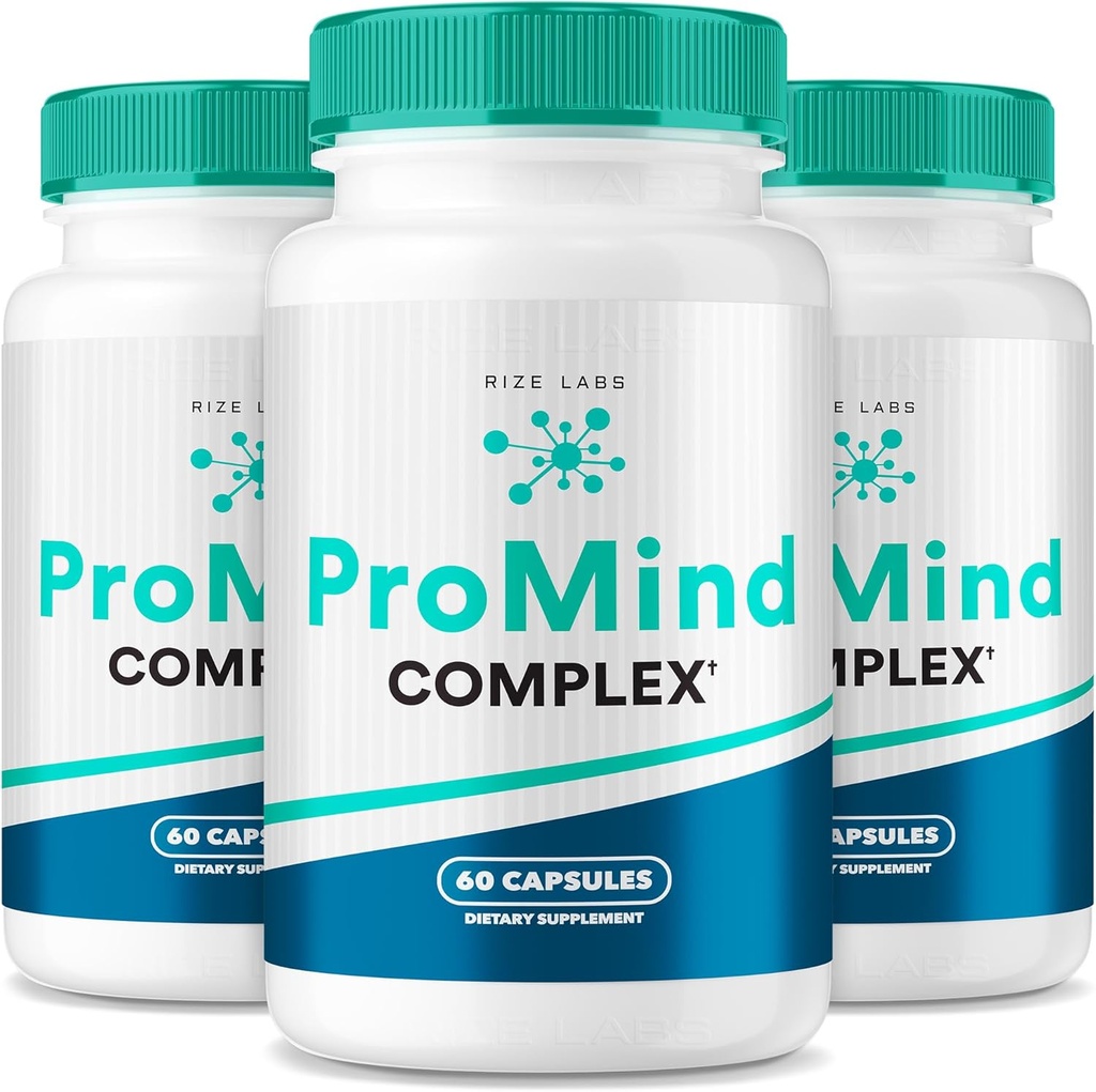rize 实验室 ProMind Complex 补充,有机内存支持公式 强化用于促进内存的大脑 - 包 3,180 Capsules)