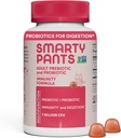 SmartyPants 成人营养素和营养素促进消化健康:营养素健康补充,临床研究免疫支持的营养素,草莓,60 Counter(30天供应)