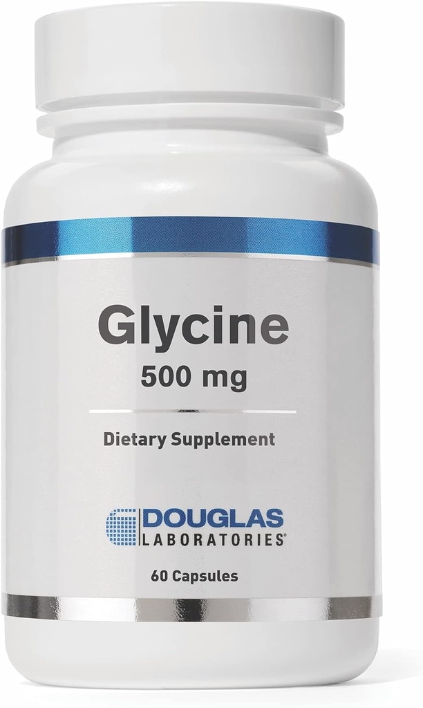 Douglas实验室 Glycine → 氨基酸 支持神经、胃肠和连接组织健康 → 60 Capsules