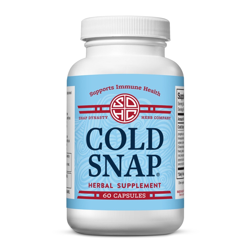 冷链草药 补充 60 Capsules, 2 Pack