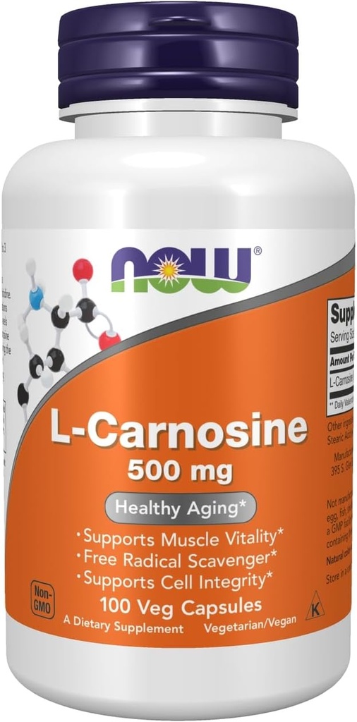 L-Carnosine 500mg 100 Vegi Caps(2包)