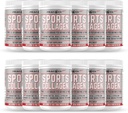 运动Collagen Powder,12.42 oz, pack of 12 - Grass Fed Bovine & Wild Fish 水解型I型,II型,III型多Collagen Peptides,无味蛋白粉配电解质