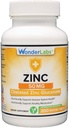 奇异实验室 Chelated Zinc Gluconate 50 mg -- -- 支持健康的皮肤、免疫系统、细胞生长和更多 -- -- 200个植物药片