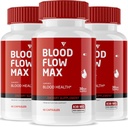 (3 Pack) 血液流 Max Capsules, BloodFlow Max 高级强力健康流动水平支持补充,血液流 最大总体 所有自然健康药丸审查(180 Capsules)