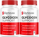 (2 Pack) Glynovax 药片, Glynovax 全自然支持药片, Glynovax 官方高级公式, Glynovax 最佳健康, Glynovax 支持药片评论, 60 Capsules 为期2个月