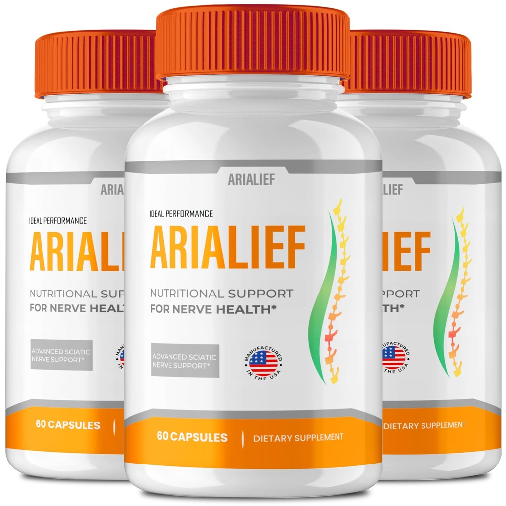 Arialief营养支持神经健康、Arialief营养支持、Arialief营养支持、Arialief营养补充药、Aria LIEF维生素审查(3包)
