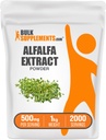 Bulk Assupports.com Alfalfa 提取粉末 - Alfalfa 补充剂,绿色超级食品粉末 - Vegan & Gluten 免费,绿色补充剂 - 每服务500mg, 1kg(2.2磅)(包1)