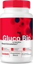 GlucoBio Capsules,官方Gluco生物支持补充,所有支持总体健康与健康的自然公式,维生素药精,GlucoBio审查(60 Capsules)