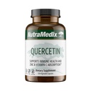 NutraMedix Quercetin - Quercetin 500mg Capsules - 抗氧化剂和免疫支持心脏健康补充剂 - 锌和维生素C吸附剂(120个植物卡普尔)