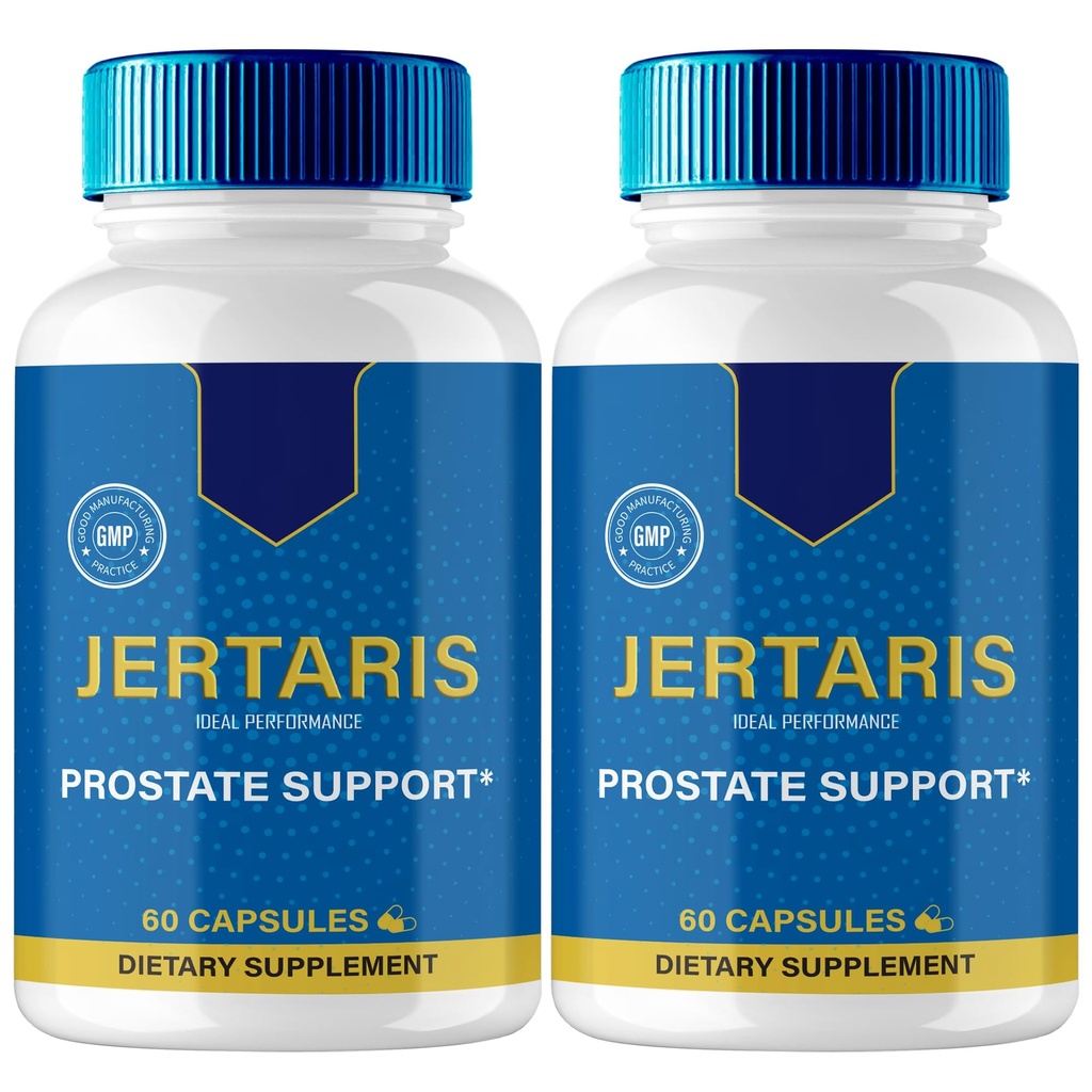 Jetaris Performance Jertaris Capsules, Jetaris 前列腺健康补充药 -- -- 超强, Jetaris 支持前列腺健康所有自然公式, Jerta Ris Capsules, Jer Taris Reviews (2 Pack)