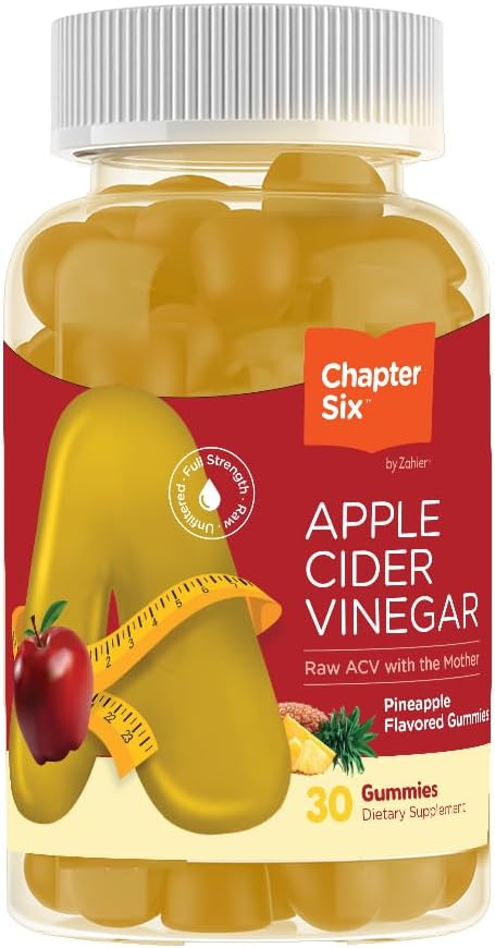 Zahler - Apple 苹果苹果苹果酒Vinegar Gummys - Kosher & 美味ACV Gummys for Women & Men - Dutox Support & Cleanse - Gut Health & Metabolism Support - 30 Pineapple Flavored Gummys - 苹果苹果苹果酒Vinegar Gummys - Kosher & 美味的ACV 女性和男性的Gummys - 解毒支持和清洁 - Gut Health & 代谢支持 - 30 Pineapple Flavored Gummys