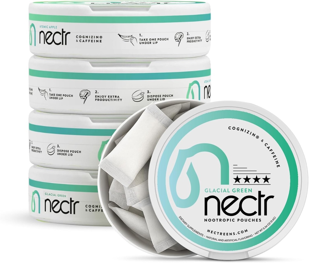 Nectr Energy Nootropic 邮袋 – Glacial Green Wintergreen Cafeine Pouches with Cognizin ® Citicoline. 中国植物物种信息数据库. 无糖脑治疗. 平滑、持续聚焦和能源补充 -- -- 5 Pucks of 16pcs