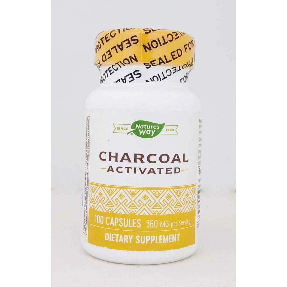 (原始内容存档于2017-03-21). Nature's Way activated Charcoal Hi Po (1x100 Cap).