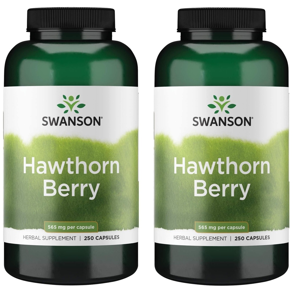 Swanson Hawthorn Berry 补充剂-抗氧化剂 Flavonoids (250卡普尔,每袋565毫克) 2