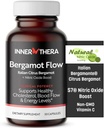 Bergamot Flow 意大利 Citrus Bergamot + S7 Nitric Oxide, Bergamot 高胆固醇补充剂 - 增加血液流动,流通和能量水平 - 使用意大利专利的Bergamonte 提取剂制造