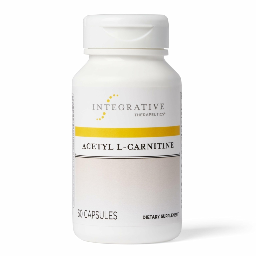 综合疗法乙酰L-Carnitine - 支持健康细胞能源生产* - 支持神经细胞功能* - Vegan, Gluten-Free & Dairy-Free - 60 Capsules(30架)