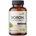 未来生物素 Boron 3mg,植物学,非GMO,用于吸收的Chelated,250片