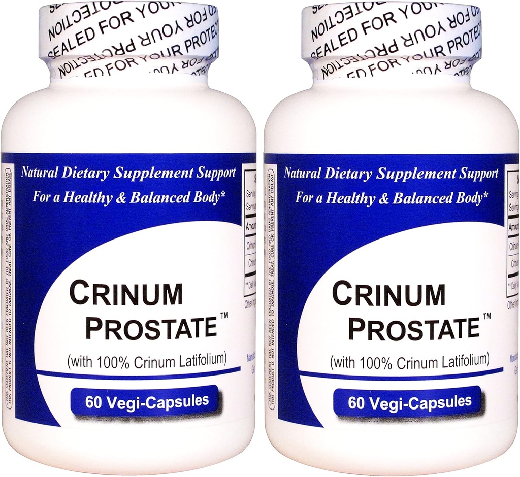 Crinum 前列腺2-前列腺(120总Capsules) 100%集中越南Crinum Latifolium,含有无合成填充物,如二氧化硅,Talc,镁立体等.