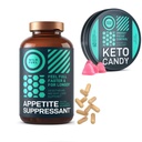 WILD FUEL Appetite 抑制剂和低卡车 Keto Gummys 重量损失包