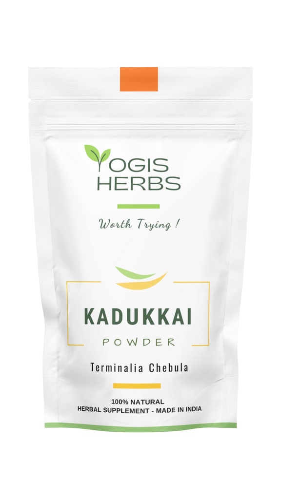 YOGIS HERBS Kadukkai 粉末(切布拉岛/哈里塔基岛)