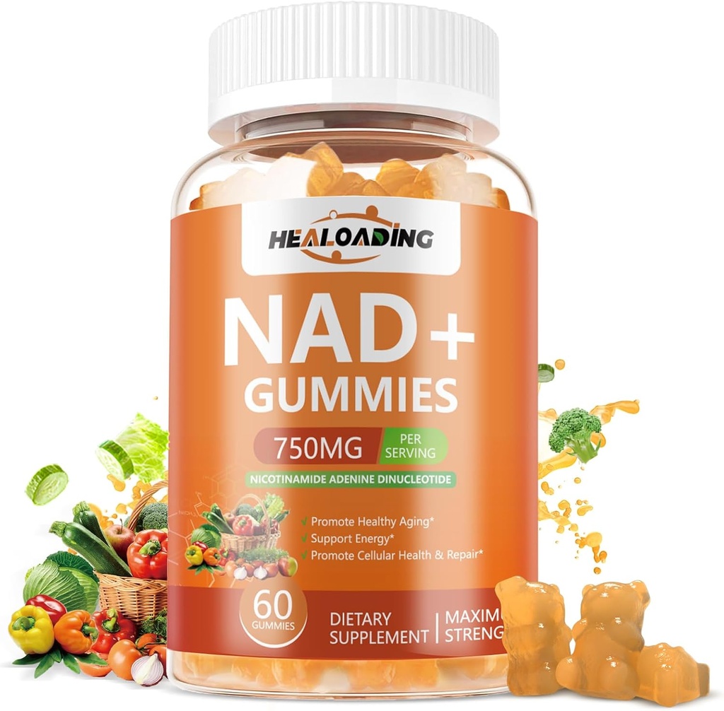NAD+ 数字化 Gummys NAD Resveratrol 补充:NAD 妇女老化防御吸收补充剂 Than Nicotinamide Riboside B3 维生素 B3 D3 钠支持细胞健康能源和DNA修复