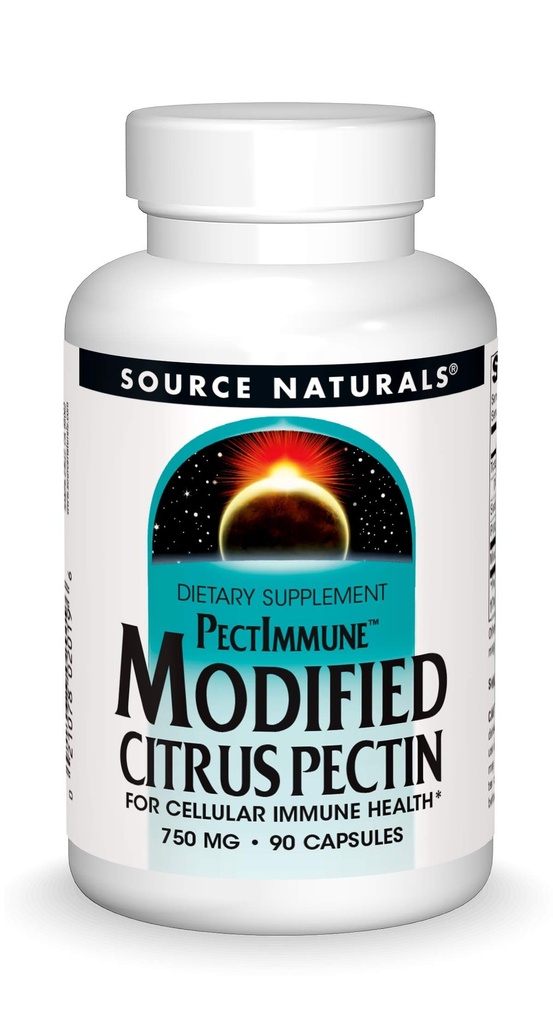 来源:天然物 PectImmune,经修改的Citrus Pectin,细胞免疫健康*,750毫克-90卡普尔
