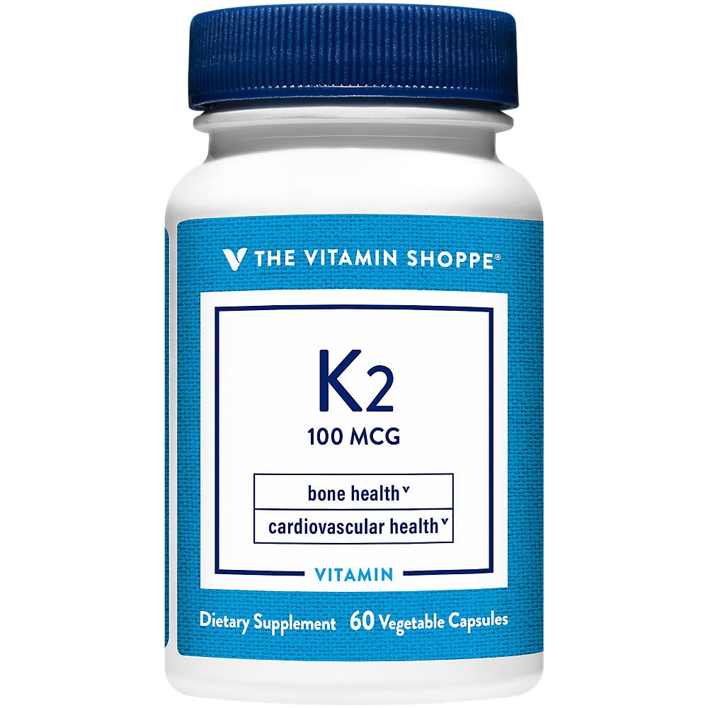 维他命商店 维他命 K2-100 MCG (60 植物卡普尔)