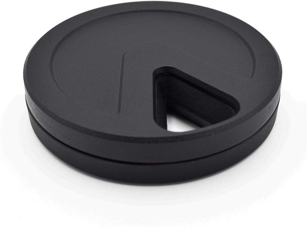 旅行RX Pill Case by Type Two Labs – Weekly 7 Day Pill Box, Purses 或 Pockets 的压缩磁性Pill组织者, Rugged Daily Caddy holds Vitamins, 补充品, Medication. (恶臭黑.