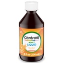 Centrum Liquid Multivitamin for Adults, Multivitamin/Multimineral Supplement with B Vitamins and Antioxidants, Citrus Flavor - 8 Fl Oz
