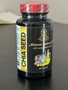 Omega 3 女性脂肪酸 - CHIA种子 - 更年期能源补充,女性消化酶,Chia种子与Omega-3-1瓶60软胶