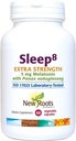 纽罗茨·赫伯尔 – Sleep8 Extra Streight (60 Veg Caps) + 草药补充剂 与梅拉托宁, 镁, 香蜜酒和 Passionflower → Non-Habit Forming → Fall Asleep fast, stay Asleep Longer 配音 – 睡得更快,睡得更久一点