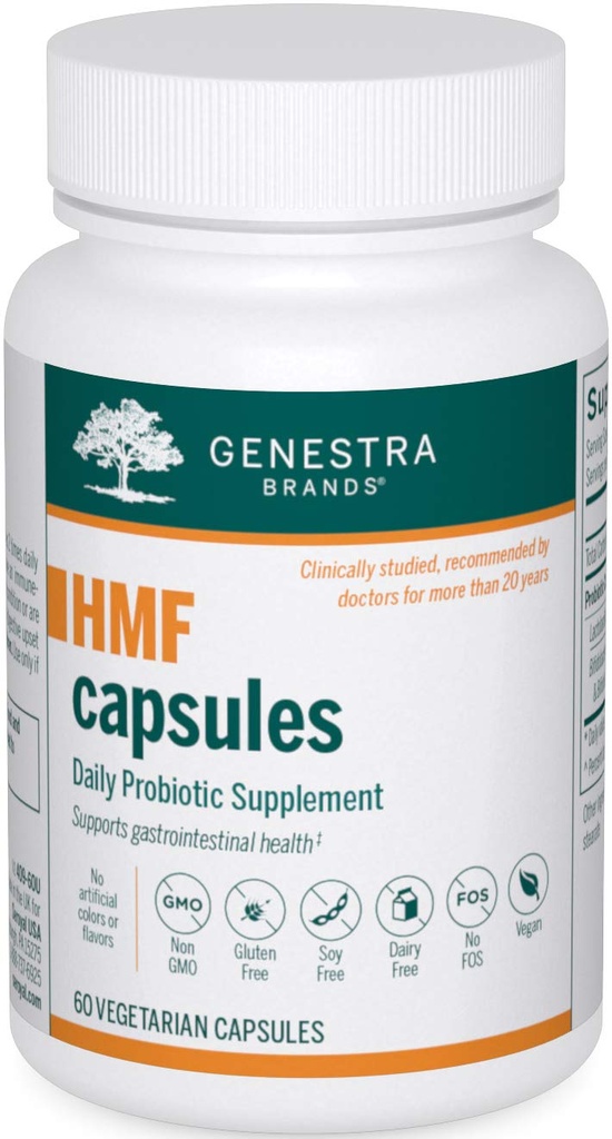 Genestra Brands HMF Capsules 支持健康乳香的亲生公式 60 Capsules