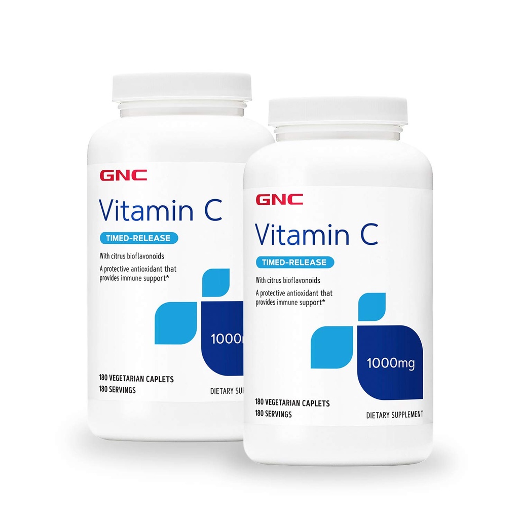 GNC 维生素C 超时释放 1000毫克 - 双包