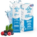MyHy Zero液体水解包、无糖电解质饮料混合水解支持、旅行脱水救济、怀孕、健身、学士和学士党-Berry, 5 Counter