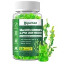 Sea Moss Gummys - 60 Counter - Made with Natural Apple Flavor - Seamos for Energy, Immune Support - 公式化的Bladderwrack & Burdock Root - Vegan, Non-GMO 爱尔兰Moss Gummy (英语).