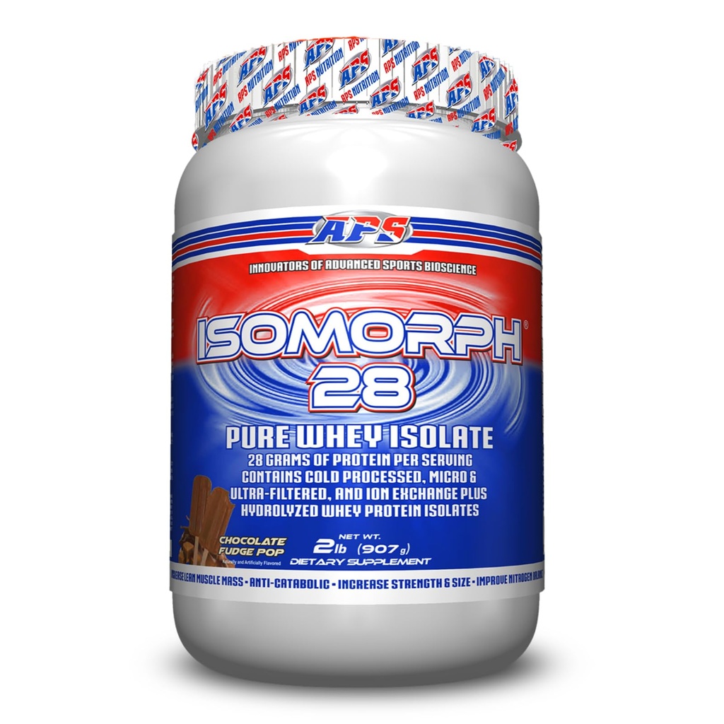 APS 营养 Isomorph 28 蛋白质粉 | 纯 Whey Isolate | 冷压 超过滤 和 离子交换 | 28g 蛋白质 | 2 磅(焦油软糖)