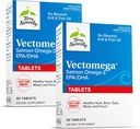 Terry Natural Vectomega -- -- 配有EPA & DHA的补编 -- -- 大脑和心脏健康支助Omega-3板块 -- -- 配有基本脂肪酸和Peptides的营养补充剂 -- -- 60板块(包2)
