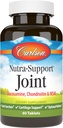 Carlson - Nutra - 支持联合,Glucosamine Chondroitin & MSM, 联合函数, Cartilag 支持和最佳健康, 60片