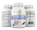 Beet Root Capsules - 1300mg per service - Beet Root Powder Capsules - Beetroot Power支持血压,运动性能,消化性,免疫系统(Pure,非GMO,Gluten Free)