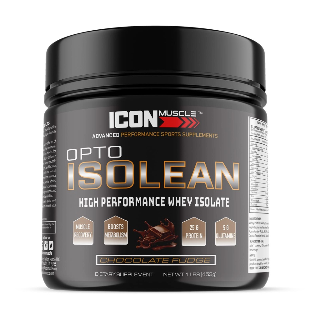Isolean Whey蛋白粉,巧克力,1英镑