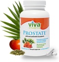 Viva Vitamins Prostate Health Supplements for Men - with Pygeum, Pumpkin Seed Oil, and Saw Palmetto for Men, Prostate Supplements for Men, Prostate Formula for Bladder Health, 60 Veggie Caps