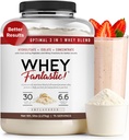 3-in-1 Whei蛋白粉 5lb – 30g 从Whey Hydrolysate , 孤立和集中 – 非GMO,无豆,无糖 – 63名服务员