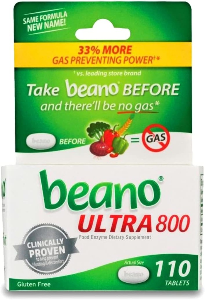beano174; 食物酶 食物补充片 - 110厘米